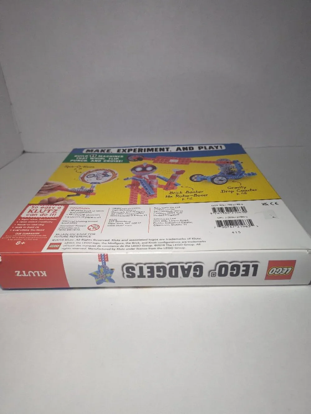 LEGO Gadgets Klutz Book Kit Complete 58 Pieces Build 11 Machines STEM